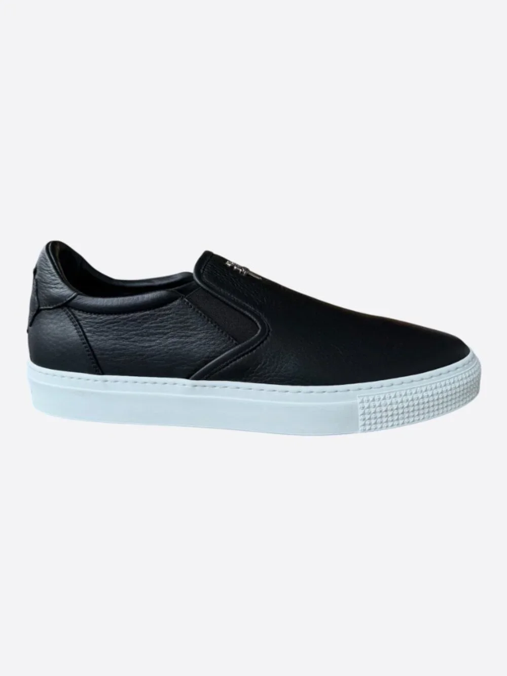 Chrome Hearts Black Dagger Slip On Sneakers